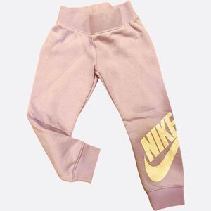 Nike Joggers Lavender Sweatpants Toddler Size 4 XS